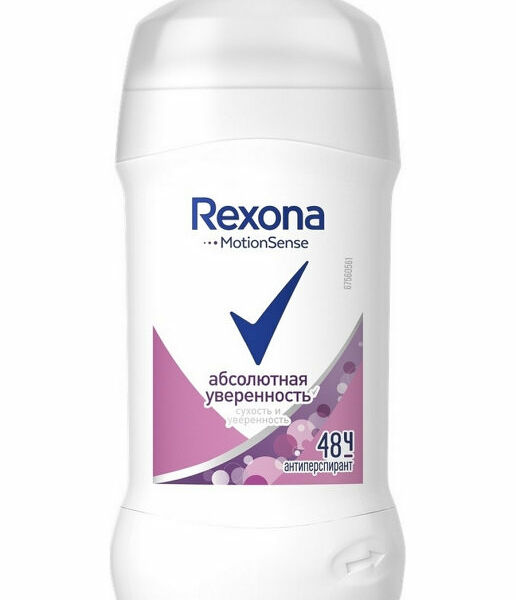 Дезодорант-антиперспирант Rexona Абсолютная уверенность стик женский