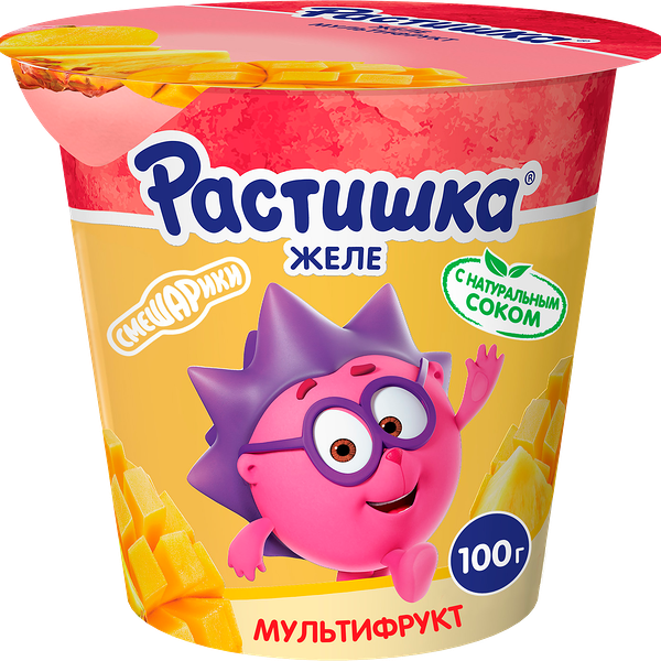 Желе Растишка Мультифрукт Ананас Манго