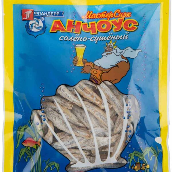 Анчоус солено-сушеный Фландерр Мастер Снэк