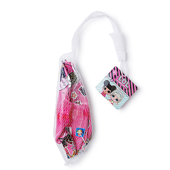 

Мяч Lol пвх 23 см 90г в сетке, Китай