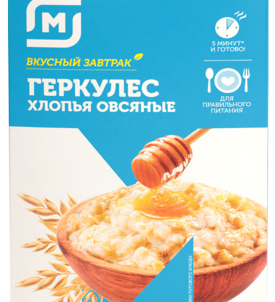 Хлопья Магнит Геркулес овсяные