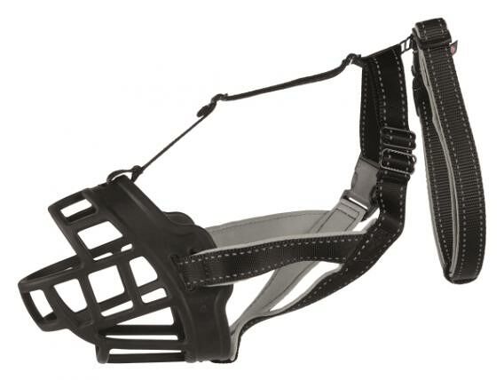 Намордник Muzzle Flex, силикон, S, черный