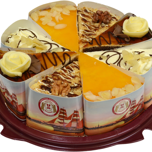 Торт МЕТРОПОЛЬ Лакомые кусочки