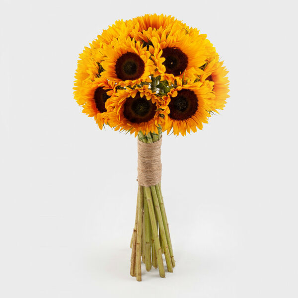 Букет из подсолнухов Бархатный сезон 50 см