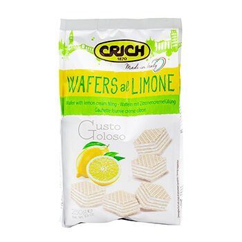 Вафли Crich с лимонно-кремовой начинкой
