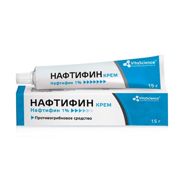 Нафтифин крем для наружного применения 1% 15 г Витасайнс