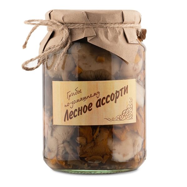 Грибы по-домашнему лесное ассорти