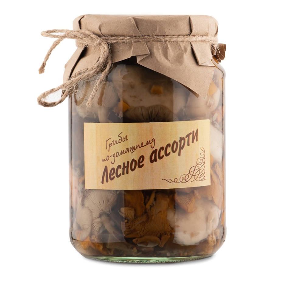 

Грибы по-домашнему лесное ассорти