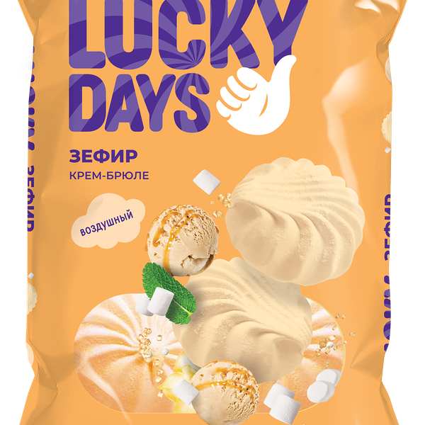 LUCKY DAYS Зефир аромат ванили