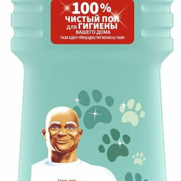 Средство для мытья полов Mr. Proper для домов с собаками