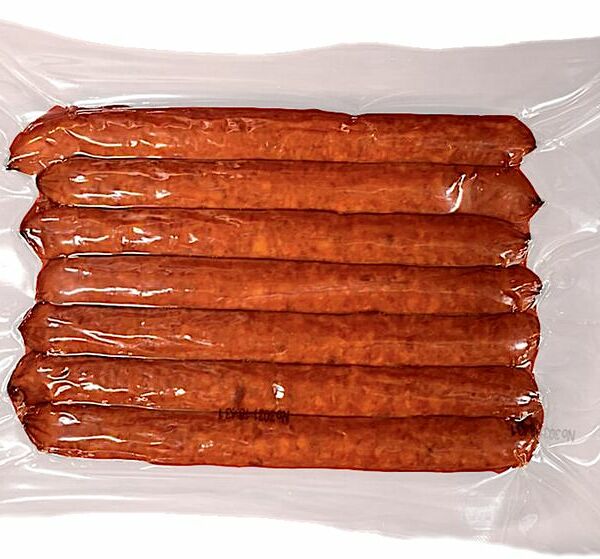 Колбаски Поречье Охотничьи полукопченые