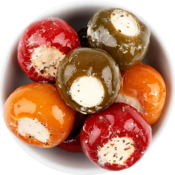 Перчики Греко с сыром Фета