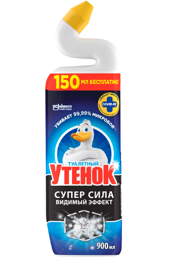 Средство чистящее Туалетный Утенок для сантехники Видимый эффект