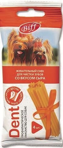 TiTBiT Biff Dent жевательный снек для собак мелких пород Сыр