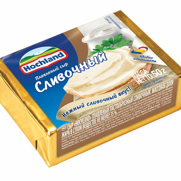 Сыр плавленый Hochland Сливочный 50 г