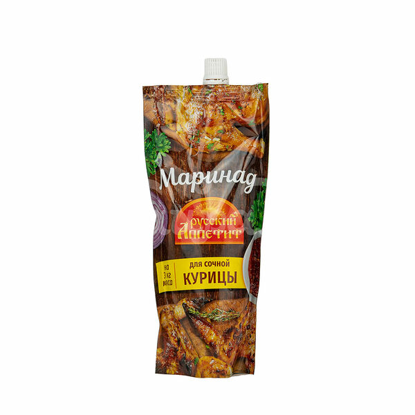 Маринад Русский Аппетит 290мл для Сочной курицы дой-пак