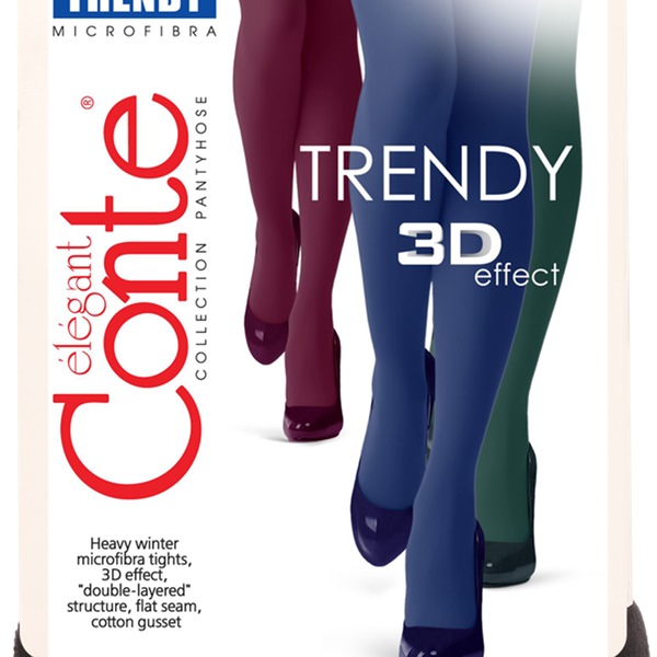 Колготки TRENDY 150 antracite размер 3 ТМ Conte Elegant (Конте Элегант)