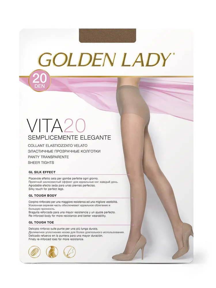 

Колготки Golden Lady Vita Melon 20 den р.2