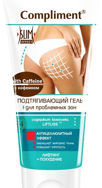 Гель для тела Compliment С кофеином Подтягивающий 200мл