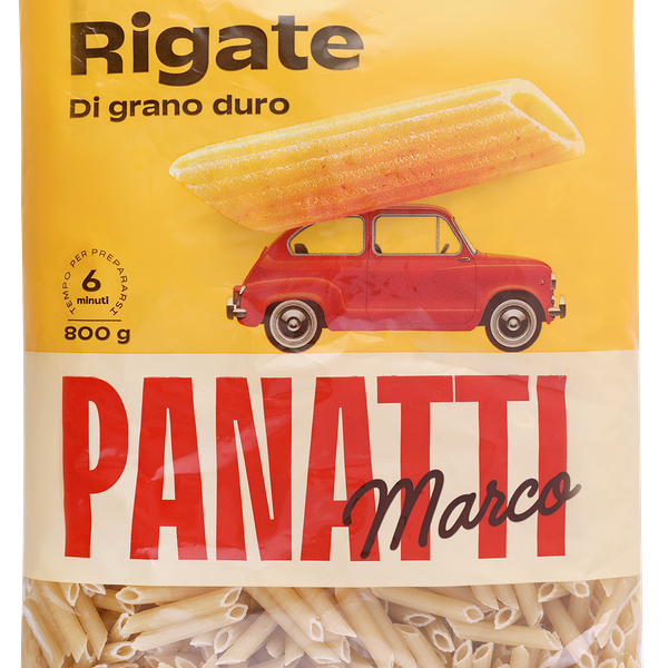 Макароны MARCO PANATTI Перья группа А высший сорт, 800г