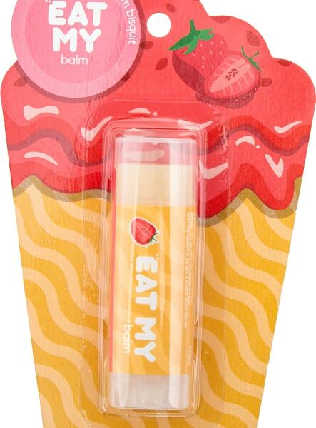 Бальзам для губ Eat My Бисквит с клубничным джемом 4.8г