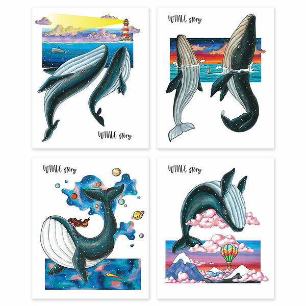 Тетрадь 48л скр Китовые истории арт. 3110