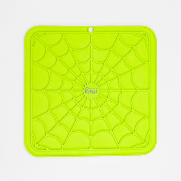 Миска для медленного поедания для собак и кошек, 21х21 см, салатовая