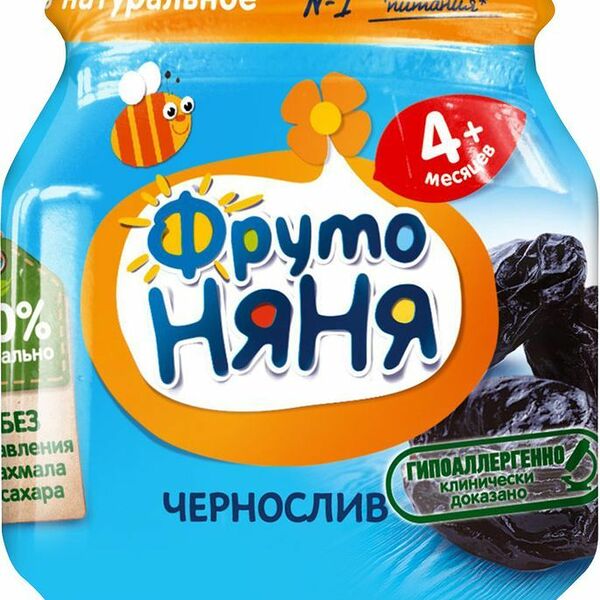 Пюре ФрутоНяня Чернослив с 4 мес. 100г