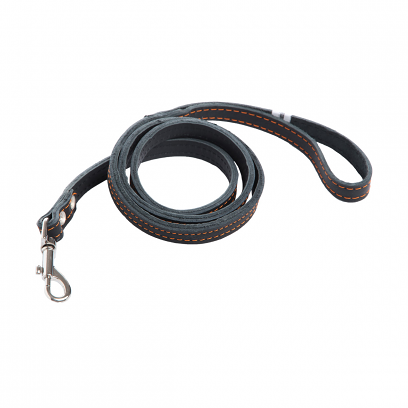 Геогазтехнология поводок кожаный двойная кожа № 25