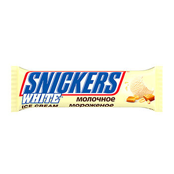 Батончик Snickers белый 40.8 г, Франция