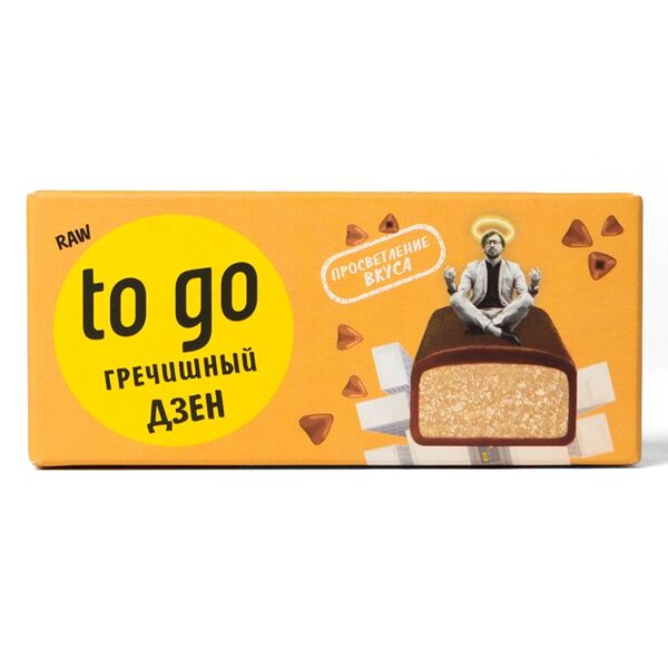 Батончик шоколадный Гречишный Raw to Go
