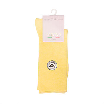 Носки женские ASKOMI Classic АG-7970 цвет желтый р.25 (39-41), Россия