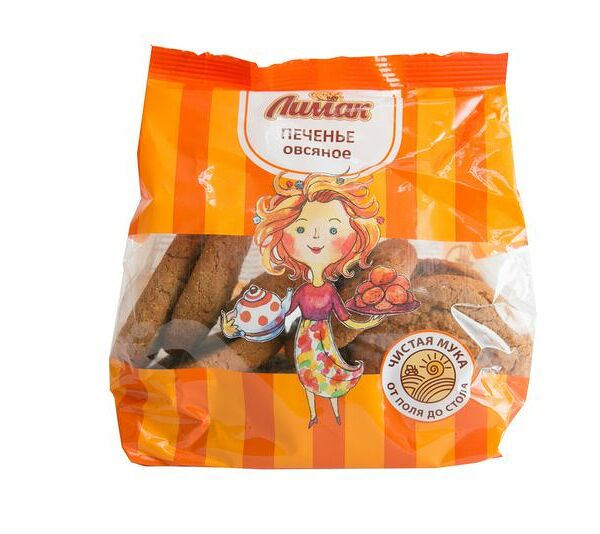 Печенье овсяное ТМ Лимак