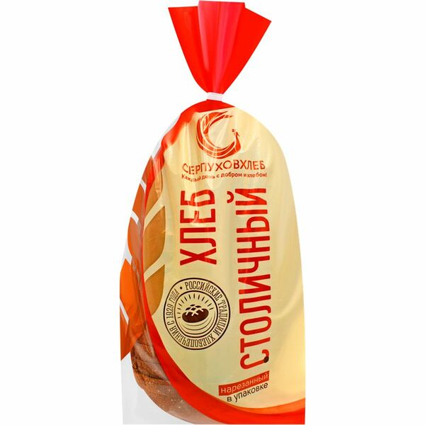 Хлеб Серпуховхлеб Столичный в нарезке