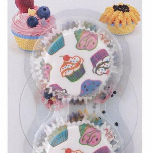 Набор форм для выпечки бумажная, 50 шт ТМ Мультидом в ассортименте