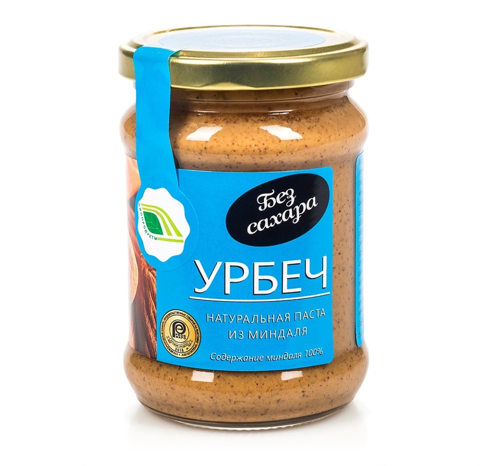 

Урбеч Биопродукты из миндаля (без сахара)