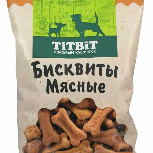 Лакомство для собак Titbit печенье бисквиты мясные