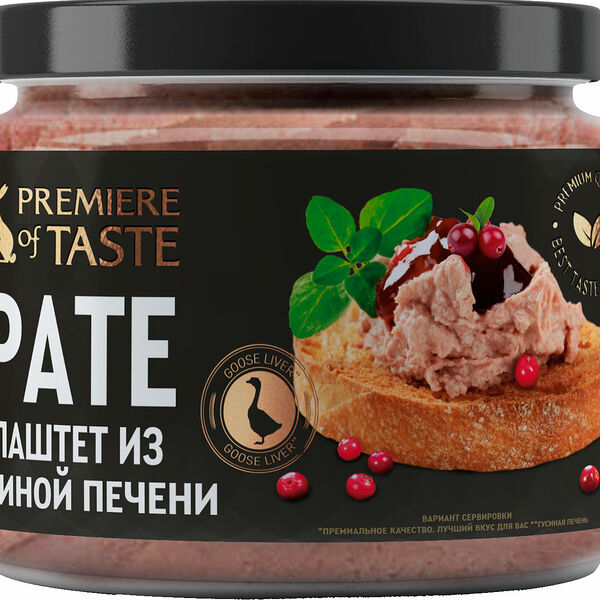 Паштет Premiere Of Taste из гусиной печени