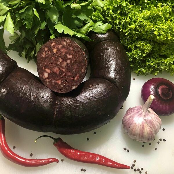 Колбаса кровяная с говяжьим языком на развес