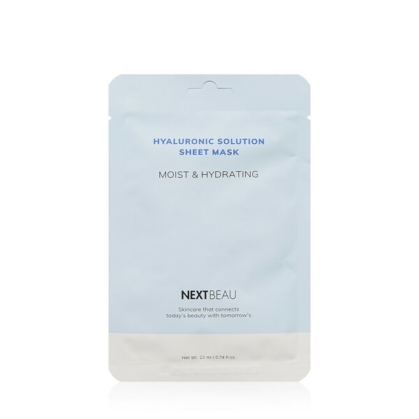 Маска тканевая Nextbeau Hyaluronic Solution увлажняющая 22 мл