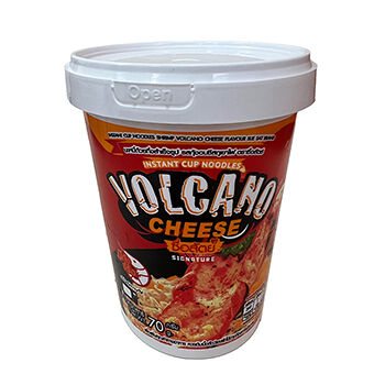 Лапша быстрого приготовления Sue Sat Volcano со вкусом креветок и сливочного сыра 70г, Таиланд