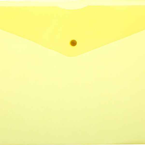 Папка-конверт Нужные вещи на кнопке А4 140мм