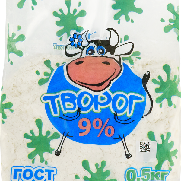 Творог МК НОВОНИКОЛАЕВСКИЙ 9%, без змж, 500г