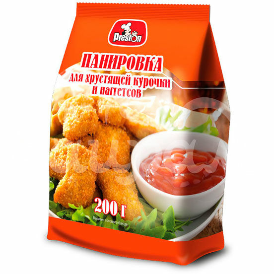 Панировка Preston 200гр для Хрустящей курочки и наггетсов