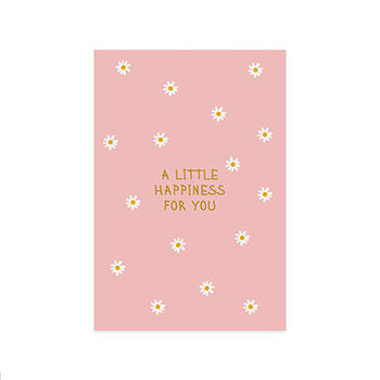 Открытка Paperie Ромашки pink, Россия