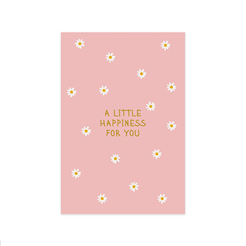 

Открытка Paperie Ромашки pink, Россия