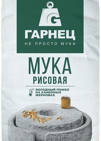Мука Гарнец Рисовая 500г