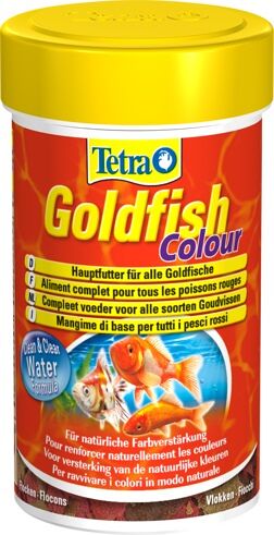 Tetra Goldfish Colour корм для всех золотых рыбок (хлопья)
