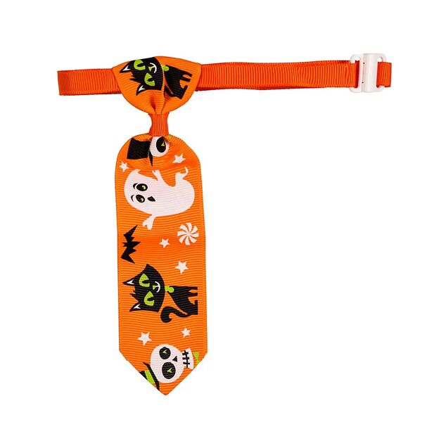 Галстук оранжевый Halloween