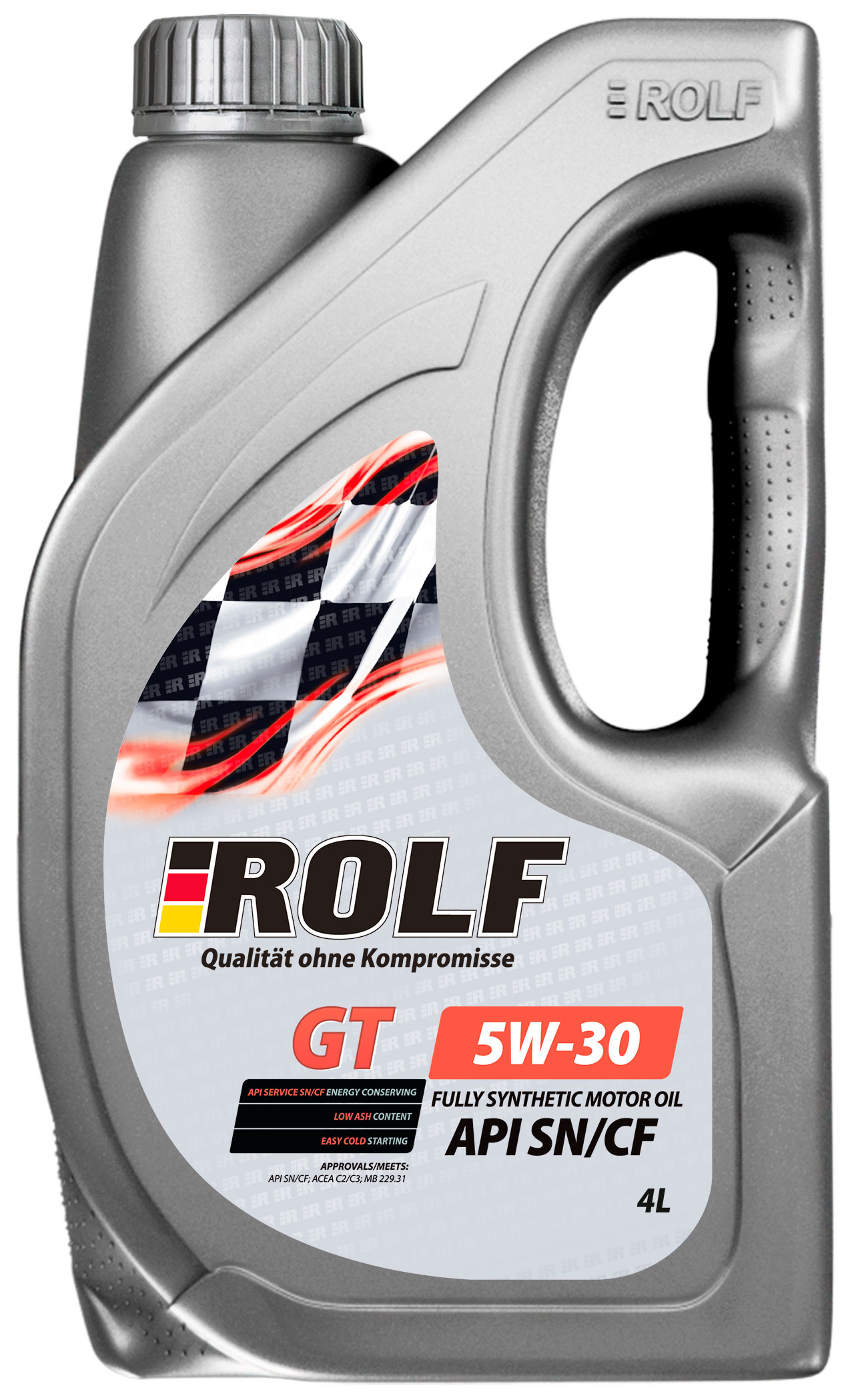 

Масло синтетическое Rolf Gt Sae 5W-30 API SN/CF 4 л.